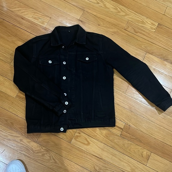 Vintage black Jean jacket - Picture 1 of 3